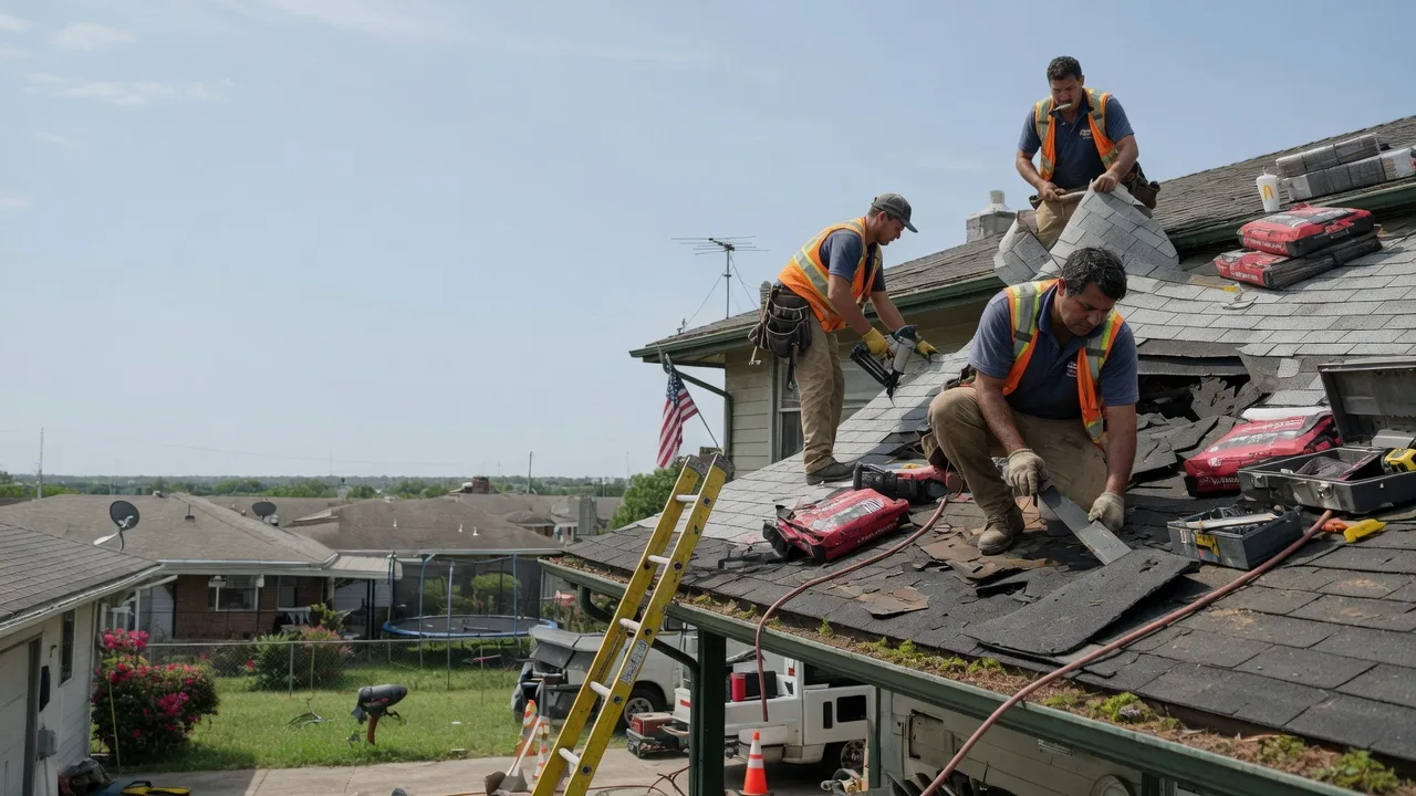 Roof Repair in Fairfield, TX near me